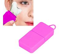 Topyond Ice Face Eye Roller Silicone Massage du visage Rouleau de glaçons Moule Soins de la peau Outil de beauté (Roseate Red)