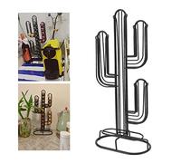 Topyond K Support De Verre en Forme De Cactus Porte-dosette De Café K Tasse Organisateur Fer Café Capsule Support De Stockage Peut Contenir 48 Dosettes De Café