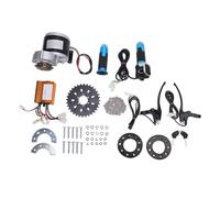 Topyond Kit de conversion de vélo électrique à brosse 36 V 350 W 16 T, kit de moteur à engrenages brossés, contrôleur de moteur de scooter électrique à courant continu CW CCW, kit