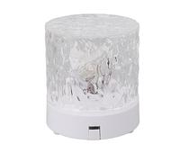 Topyond Lampe De Table En Cristal Océan à Changement De Couleur, Télécommande 16 Options De Couleurs Acryliques Pour la Décoration de la Maison, Veilleuse LED En Cristal Avec 4 Modes Alimentés Par USB