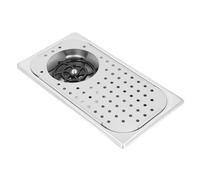 Topyond Lave-gobelets et pichets, lave-gobelets automatique, évier de comptoir, rinçage haute pression en acier inoxydable pour cuisine, hôtel, café, restaurant (Stainless Steel)