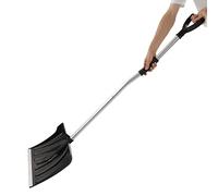 Topyond Pelle À Neige, Pelle À Neige D’Urgence Améliorée pour Allée, Pelle De Survival Portative À Grande Capacité Léger Et Réglable pour Maison, Jardin, Boue Et Bonhomme De Neige