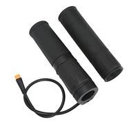 Topyond Poignée d'accélérateur à Torsion complète pour vélo électrique, poignée d'accélérateur en Caoutchouc, Demi-Rotation avec Joint étanche, accélérateur de Torsion de vélo