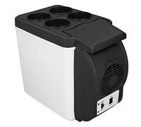 Topyond Réfrigérateur de voiture 6L chaud-froid à double usage 37 W, boîte à médicaments portable, réfrigérateur cosmétique pour aliments chauds et froids, chauffage, PVC à faible