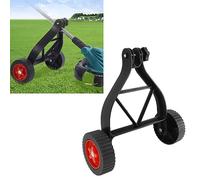 Topyond Taille-Bordures Coupe-Herbe sans Fil Roues De Support Réglables Tondeuse Au Lithium-ION Roue Auxiliaire Profitez d'une Expérience D'aménagement Paysager Fluide