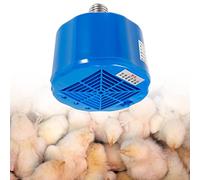 Topyond Thermostat de Lampe chauffante de Culture, Chauffage pour poulailler, Alimentation Solaire, contrôle du Thermostat, Chaleur sûre et Efficace pour volaille, bétail,