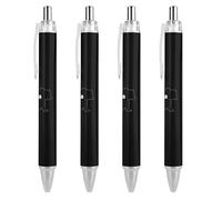 TopZeDeals Papa Bear Lot de 4 stylos à bille rétractables pour bureau, fournitures scolaires