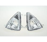topzone Lighting Transparent Objectif Moto indicateurs clignotants pour Honda CBF600S Varadero 1000 2004 - 2009