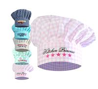 Toque de chef à carreaux Emily's - Tablier et gant de cuisine pour enfants 468.550, Toque de chef enfant, Princesse de la cuisine