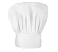 Toque de chef de luxe - BOLAND - Chef deluxe - Blanc - Unisexe - Taille unique