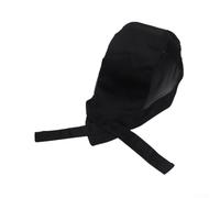 Toque de chef en maille pour homme et femme, réglable, motif tête de mort de pirate, couvre-chef de cuisine, couvre-chef pour restaurant, restaurateur, coton clair (A)