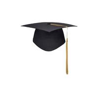 Toque de diplômé Casquette de Remise diplôme doctorat, Conception légère, Fournitures fête for cérémonie baccalauréat et maîtrise