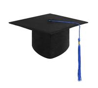 Toque de diplômé Casquettes de baccalauréat avec Glands, Chapeau Remise diplôme, décoration Photo félicitations, Accessoires Bricolage, Fournitures fête(Color 3)