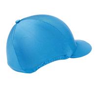 Toque en nylon pour casque équitation T de T Bleu TU