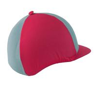 Toque en nylon pour casque équitation T de T Rose TU