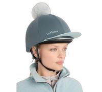 Toque pour casque équitation avec pompon femme LeMieux Bleu TU