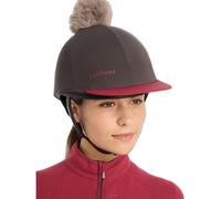 Toque pour casque équitation avec pompon femme LeMieux Noir TU