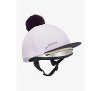 Toque pour casque équitation classique à pompon amovible LeMieux Violet TU