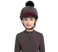 Toque pour casque équitation femme LeMieux Pippa Noir TU