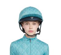 Toque pour casque équitation fille LeMieux Clea Bleu TU