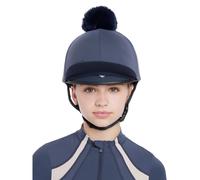 Toque pour casque équitation fille LeMieux Maria Bleu TU