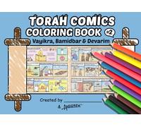 Torah Comics Coloring Book Vayikra, Bamidbar & Devarim