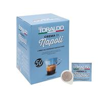 Toraldo Lot de 50 capsules de café mélange crème de Naples ESE 44 mm