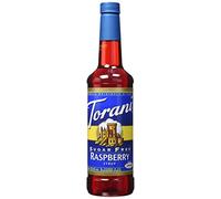 Torani Sirop sans sucre, framboise, flacon de 720 ml
