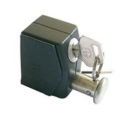 TORBEL - Serrure de baie coulissante pêne poussoir finition noire - TORBEL - H0PDM3J