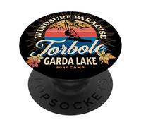 Torbole Windsurf Lake Lago di Garda PopSockets PopGrip Adhésif