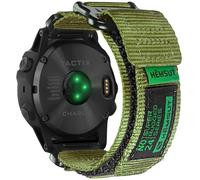 torbollo Bracelet en nylon 20 mm Compatible avec Fenix 8 AMOLED43 mm/Fenix 7S/Fenix 5S/Fenix 6S/Fenix 6S pro/Descent MK2S/Instinct 2S Respirant Bracelet de rechange robuste pour hommes