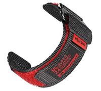 torbollo Bracelet en nylon avec boucle adhésive de 22 mm, compatible avec Suunto 9 Peak/9 Peak Pro/5 Peak/Race, Vivoactive 4, CMF by Nothing Watch Pro 3/by Nothing Watch Pro 2 Convient aux hommes