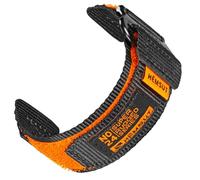 torbollo Bracelet en nylon avec boucle adhésive de 22 mm, compatible avec Suunto 9 Peak/9 Peak Pro/5 Peak/Race, Vivoactive 4, CMF by Nothing Watch Pro 3/by Nothing Watch Pro 2 Convient aux hommes