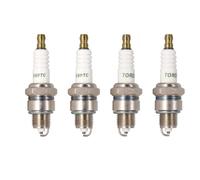 TORCH 4pcs E6RTC Bougie d'allumage Remplacer pour NGK BPR6HS Bougie d'allumage, pour BOS CH WR7BC, pour Cham pion RL82YC, pour Denso IWF20 W20FPR-U Bougie d'allumage, OEM