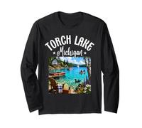 Torch Lake Michigan MI Caribbean Paradise Sandbar Lake Manche Longue