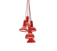 Torch S5 Suspension Rouge avec Câble Rouge - 5 Pièces