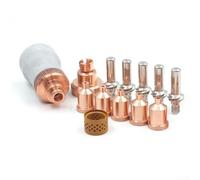 Torche de coupe plasma consommables pour LC105 et pour Tomahawk 1538-14pcs Kit avec électrodes W03X0893-60A KP2845-1, buses KP2845-8, tourbillon pour anneau, Shie