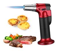 Torche de Cuisine Butane, XiXiRan Chalumeau de Cuisine Professionnel, Brûleur de Cuisine, Brûleur Flambé, Chalumeau Butane Serrure de Sécurité, Bruleur Torche Culinaire Réglable (Sans Butane)