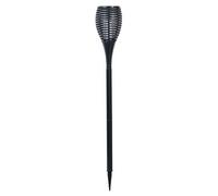 Torche de jardin 64 LED avec effet flamme et batterie 2000 mAh