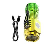 Torche de poche - Petite lampe de poche rechargeable, porte-clés léger pour la randonnée, la randonnée et la survie | Lampe LED, torche portative étanche pour le Camping, aventure en