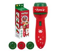 Torche de Projecteur de Noel Pour Enfant, Projecteur de Lampe de Poche de Noel, Lampe À Dormir Histoire avec 3 Disques 24 Motifs, Diapositive Torches Pour Filles Et Garçons