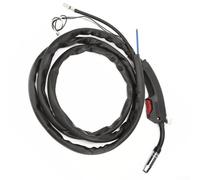 Torche de soudage MIG 14AK MB14 à gaz blindé, longueur de câble de 2 m, prend en charge un diamètre de fil de 0,8 à 1,2 mm, compatible avec les machines MIG130, ABS et métal