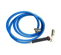 Torche de soudage professionnelle en cuivre avec tuyau de 5 m - Outil turbo pour la soudure de bijoux, la réparation électronique, le travail du métal (A)