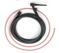 Torche de soudage TIG 17V 140A avec valve Trafimet, câble 4 m connexion 10-25mm