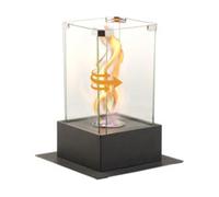 Torche décorative au bio-éthanol, effet tornade, jusqu'à 60 min. de combustion Carlo Milano