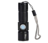 Torche électrique de Lampe de Poche Ultraviolette Zoomable Rechargeable USB Portable pour Détecteur de Test de Fluorescence