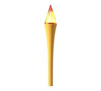 Torche En Bois De Chauffage Artificiel - Lampe De Poche Lumineuse Portative, Lampe De Fête Décorative Rechargeable Par USB | Torche Amusante Et Réaliste Pour Les Sports De Plein Air, L'école, La Maiso