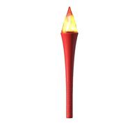 Torche LED réaliste pour compétitions sportives, torches avec câble de charge inclus, style pour événements scolaires, Rouge, Consulte la descripción, Voir description