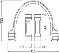 Torche portable / lampe de poche OSRAM LEDIL413
