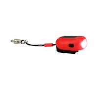 Torche porte-clés dynamo solaire 20 mAh